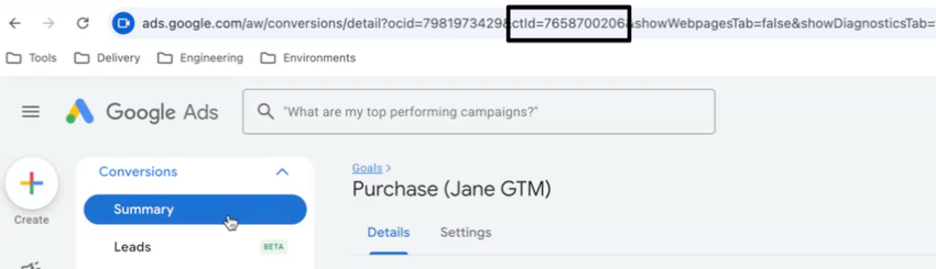 the URL with the numbers circled after ctld=