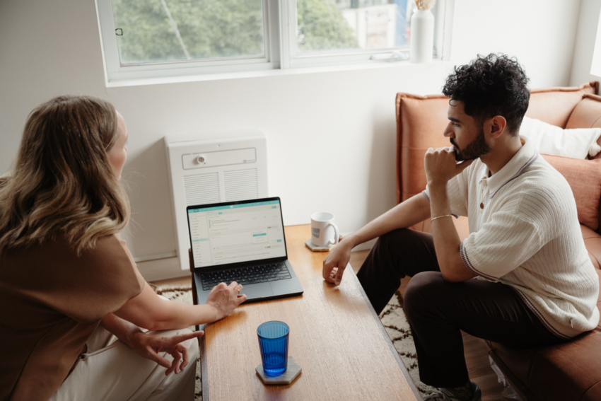 Practitioners supporting each other with intake form templates