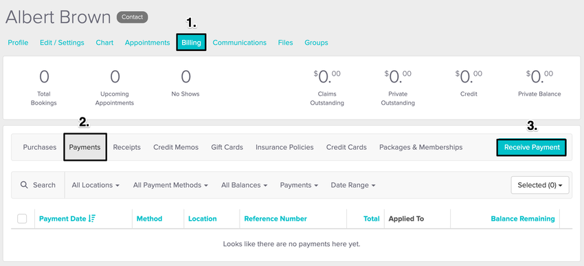 An image of the navigational steps