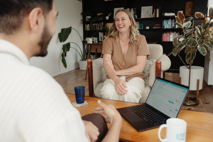 Practitioners starting a therapy practice using Jane's practice management software features