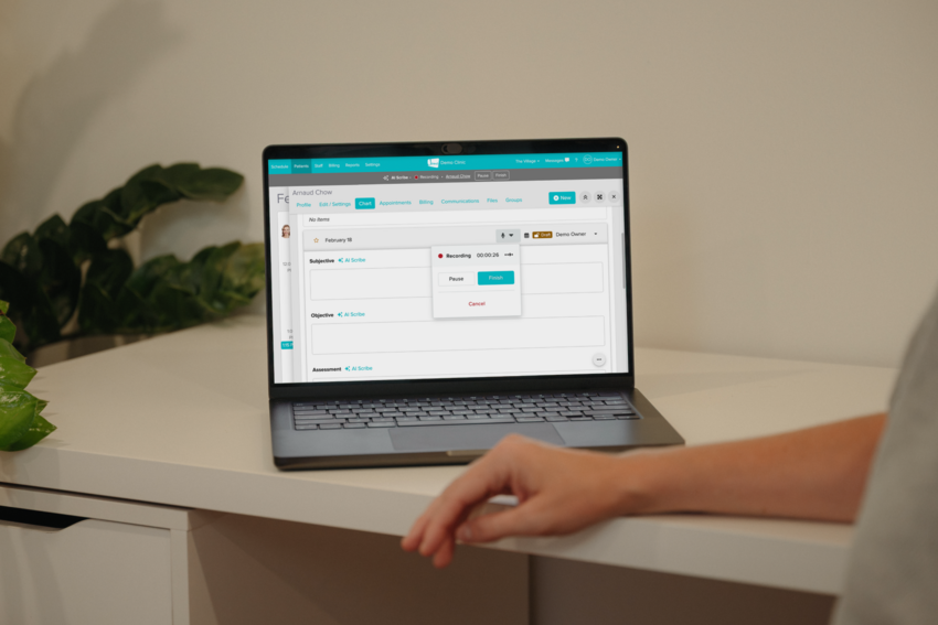 Jane's HIPAA-compliant AI Scribe